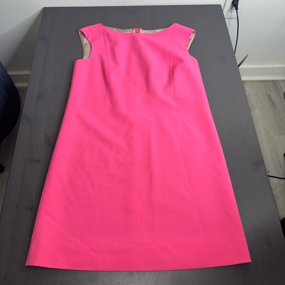 Kate Spade “Sicily” Pink A-Line Crepe Dress - Picture 6 of 10